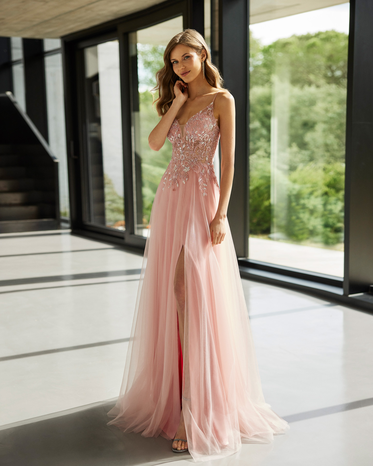 Viviana Multiway Dress Barcelona, Paisley Pink Summer Dress